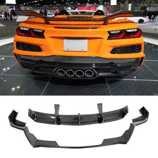Rear Bumper Diffuser (for Z06, 2022-2024, Carbon) photo 1