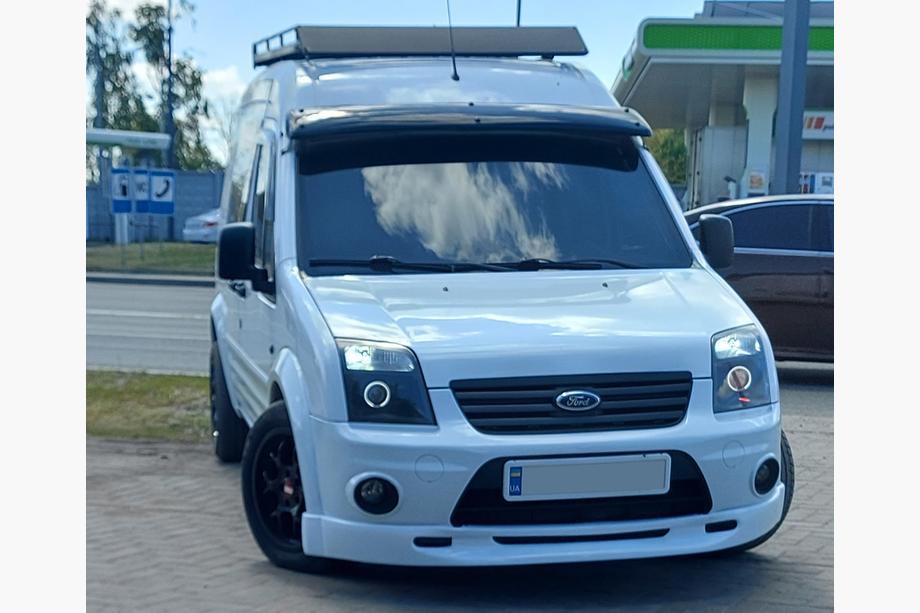 Ford Connect 2010-2013 Front lower lip spoiler (primed) Image