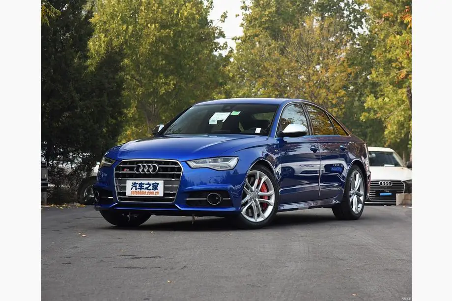 Audi A6 C7 2011-2017 Front bumper with black grille S6-Style (2014–2017) Image