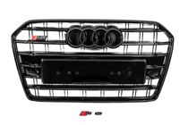Audi A6 C7 2011-2017 Front Black Grille S-Style (2014-2017) photo 2