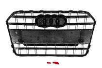 Audi A6 C7 2011-2017 Front Black Grille S-Style (2014-2017) photo 5