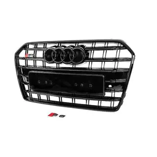 Front black grille S-Style (2014-2018) photo 3