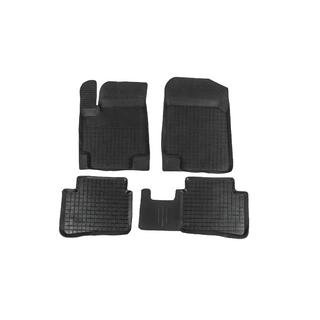 Rubber floor mats with edge (4 pcs, Polytep) photo 1