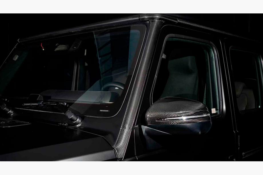 Mercedes G class W465 2025- Carbon Covers for A-Pillars and Roof Image