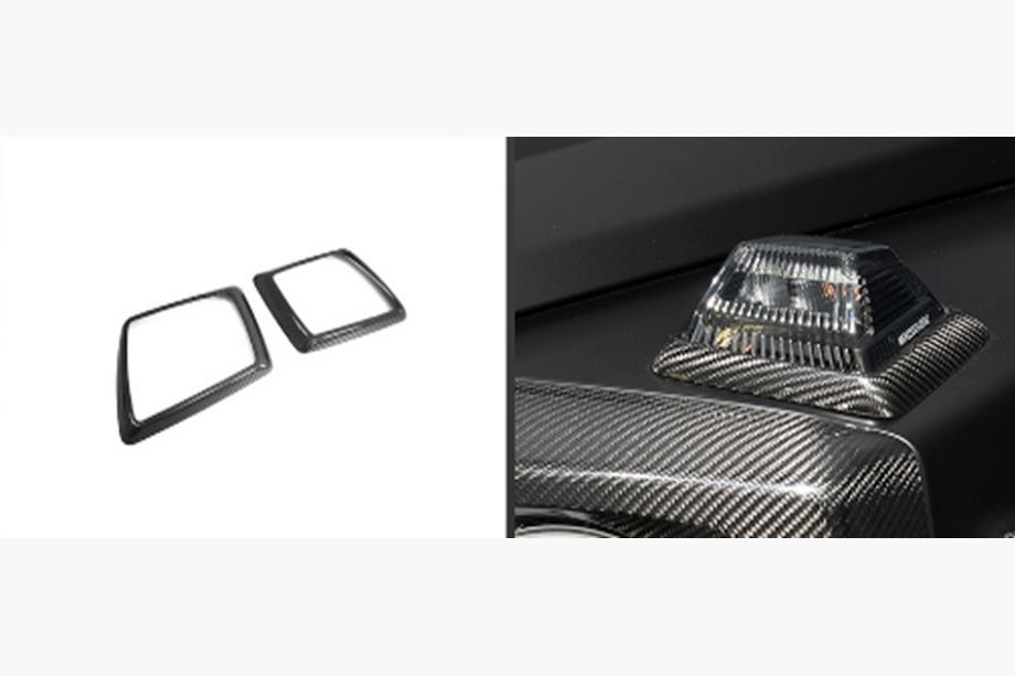 Mercedes G class W465 2025- Turn Signal Surrounds (Carbon) Photo 3