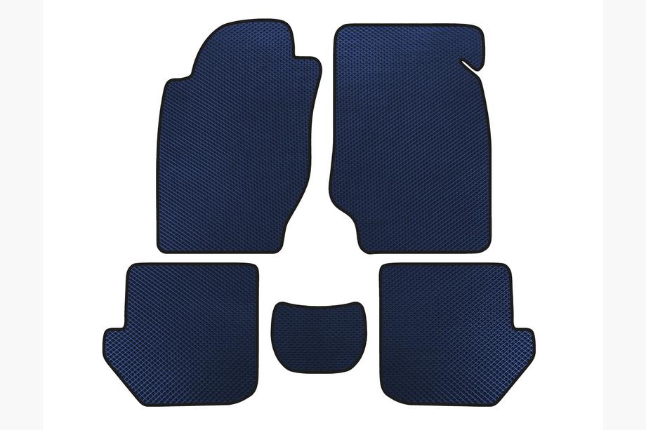 Toyota Rav 4 1996-2001 EVA Floor Mats (Blue) Image