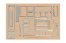 Volkswagen T4 Transporter 1990-2003 Dashboard Trim Covers (1999-2003) Titan photo 9