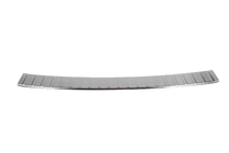 Volkswagen Tiguan 2023- Rear bumper protector Carmos stainless steel matte photo 1