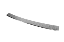 Volkswagen Tiguan 2023- Rear bumper protector Carmos stainless steel matte photo 2
