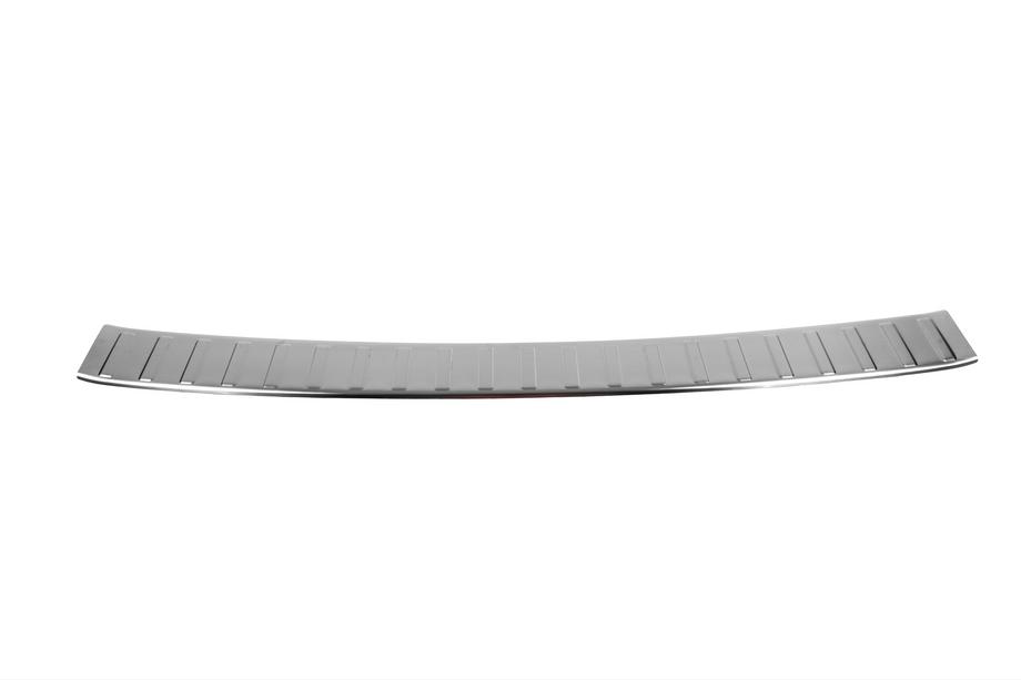Volkswagen Tiguan 2023- Rear bumper protector Carmos stainless steel matte Image