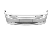 Volkswagen Crafter 2006-2016 Front bumper lip 2012↗ (2 headlight openings, primed for painting) photo 3