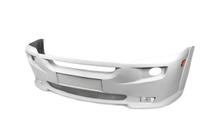 Volkswagen Crafter 2006-2016 Front bumper lip 2012↗ (2 headlight openings, primed for painting) photo 4