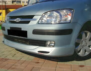 Hyundai Getz 2002- Front lower lip spoiler (primed) photo 4