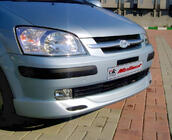 Hyundai Getz 2002- Front lower lip spoiler (primed) photo 6