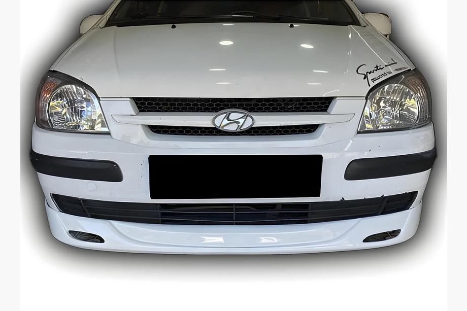 Hyundai Getz 2002- Front lower lip spoiler (primed) Image
