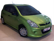 Hyundai I-20 2008-2012 Front lower lip spoiler (primed) photo 1