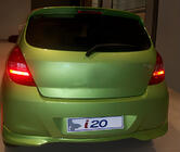 Hyundai I-20 2008-2012 Rear lower trim (primed for painting) photo 1
