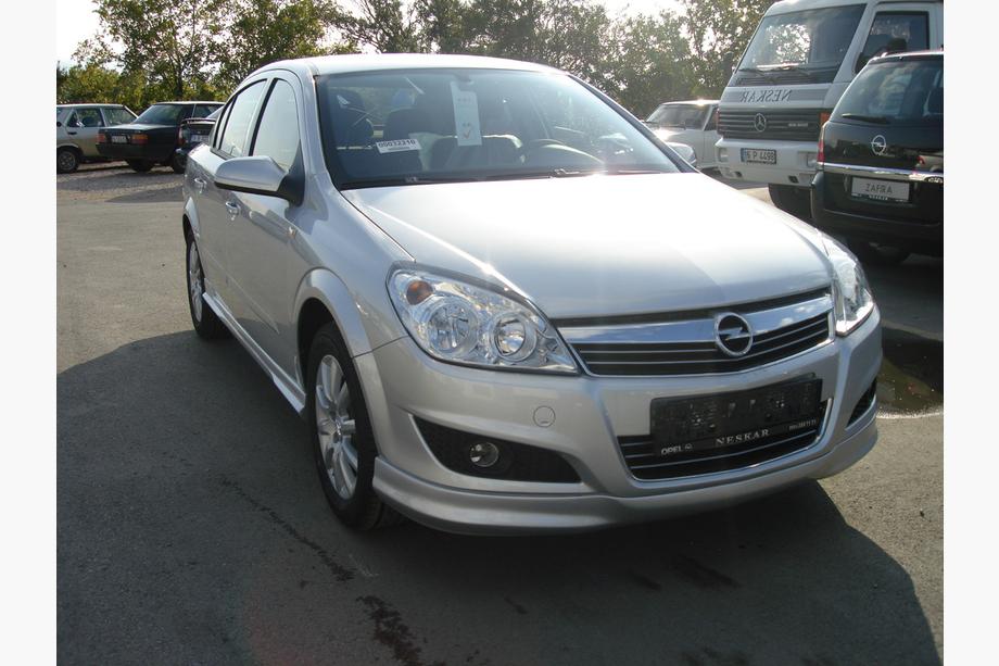 Opel Astra H 2004-2013 Front lower lip Sedan (primed for painting) Photo 4