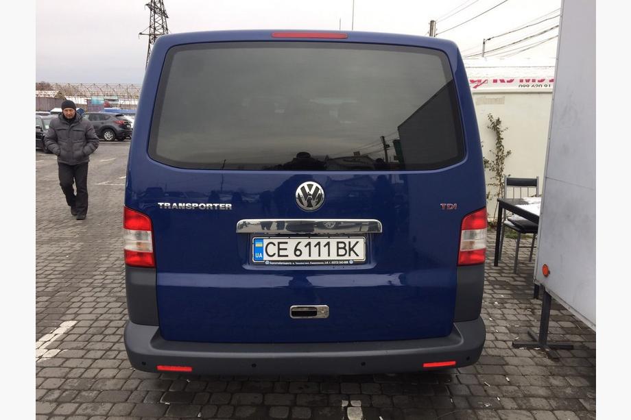 Volkswagen T5 Transporter 2003-2010 Chrome trim above license plate for tailgate (no lettering, stainless steel) Photo 2