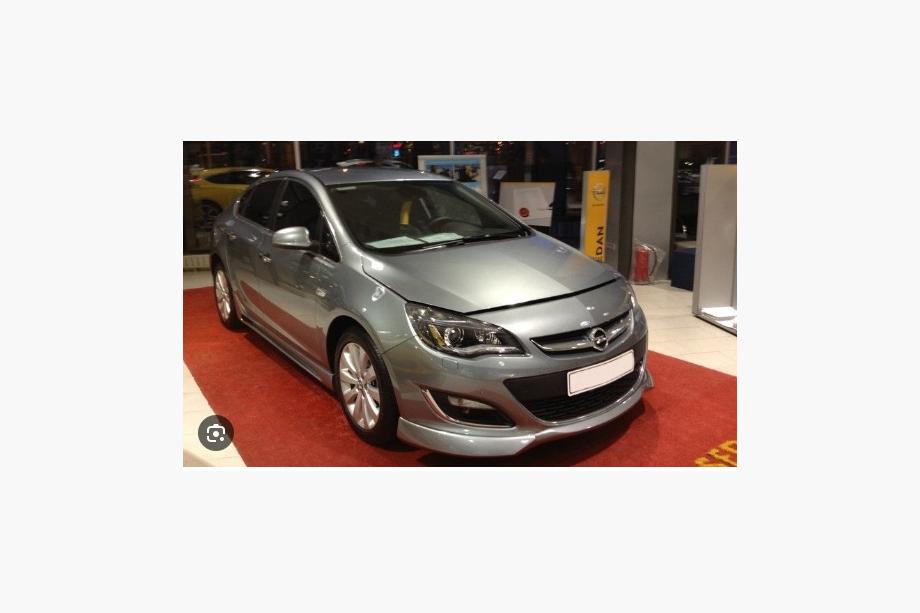 Opel Astra J 2009-2015 Front lower lip 2012-2015 (primed for painting) Image