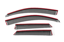 Audi Q3 2011-2019 Window Deflectors with Chrome Trim Niken Luxury (4 pcs) photo 5