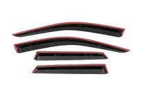 Audi Q3 2019–2025 Window Deflectors with Chrome Trim Niken Luxury (4 pcs) photo 4