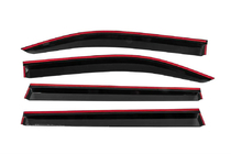 Fiat Doblo III 2023- Window Deflectors with Chrome Trim Niken Luxury (4 pcs) photo 4