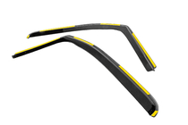 Opel Combo 2019- In-Channel Wind Deflectors Niken Luxury (2 pcs) photo 5