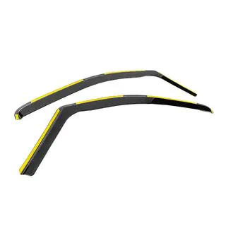 In-Channel Wind Deflectors Niken Luxury (2 pcs) Peugeot Traveller 2017- photo 3
