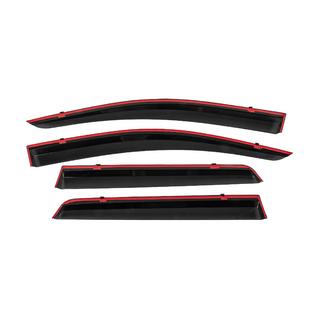 Window Deflectors with Chrome Trim Niken Luxury (4 pcs) photo 4