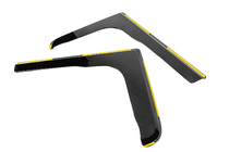 Ford Transit 2000–2014 Window Deflectors Niken Luxury (2006-2014, 2 pcs) photo 2