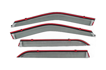Ford Explorer 2011-2019 Window Deflectors with Chrome Trim Niken Luxury (4 pcs) photo 4