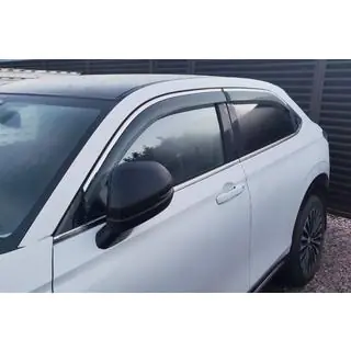 Window Deflectors with Chrome Trim Niken Luxury (EU/Asia, 4 pcs) photo 3