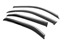 Honda eNP1 2022- Window Deflectors with Chrome Trim Niken Luxury (EU/Asia, 4 pcs) photo 2