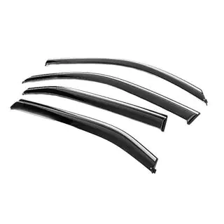 Window Deflectors with Chrome Trim Niken Luxury (EU/Asia, 4 pcs) photo 2