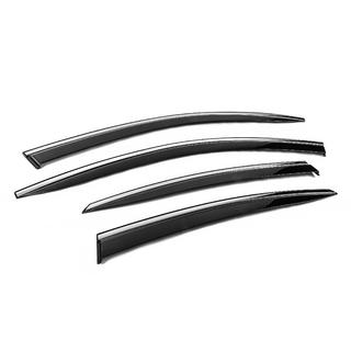 Window Deflectors with Chrome Trim Niken Luxury (4 pcs) Hyundai Ioniq 6 2022- photo 3