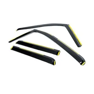 In-Channel Wind Deflectors Niken Luxury (4 pcs) Fiat Doblo III 2023- photo 2