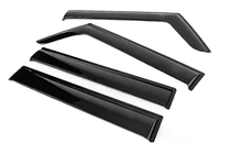 Jeep Wrangler 2007-2017 Window Deflectors Niken Luxury (4 pcs) photo 2