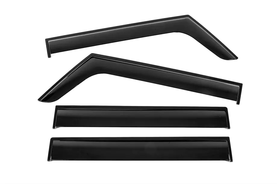 Jeep Wrangler 2007-2017 Window Deflectors Niken Luxury (4 pcs) Image