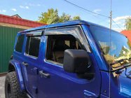 Jeep Wrangler 2018- Window Deflectors Niken Luxury (4 pcs) photo 4