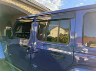 Jeep Wrangler 2018- Window Deflectors Niken Luxury (4 pcs) photo 5