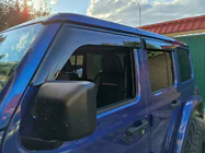 Jeep Wrangler 2018- Window Deflectors Niken Luxury (4 pcs) photo 3