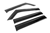 Jeep Wrangler 2018- Window Deflectors Niken Luxury (4 pcs) photo 7
