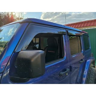 Window Deflectors Niken Luxury (4 pcs) Jeep Wrangler 2018- photo 3