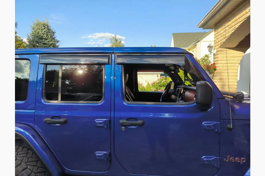 Jeep Wrangler 2018- Window Deflectors Niken Luxury (4 pcs) Image