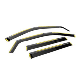 In-Channel Wind Deflectors Niken Luxury (4 pcs) Jeep Grand Cherokee WK2 2010-2021 photo 3
