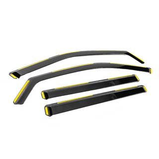 In-Channel Wind Deflectors Niken Luxury (4 pcs) photo 3