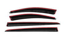 Kia Sportage 2015-2021 Window Deflectors with Chrome Trim Niken Luxury (4 pcs) photo 5