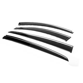 Window Deflectors with Chrome Trim Niken Luxury (4 pcs) Kia Sportage 2015-2021 photo 3