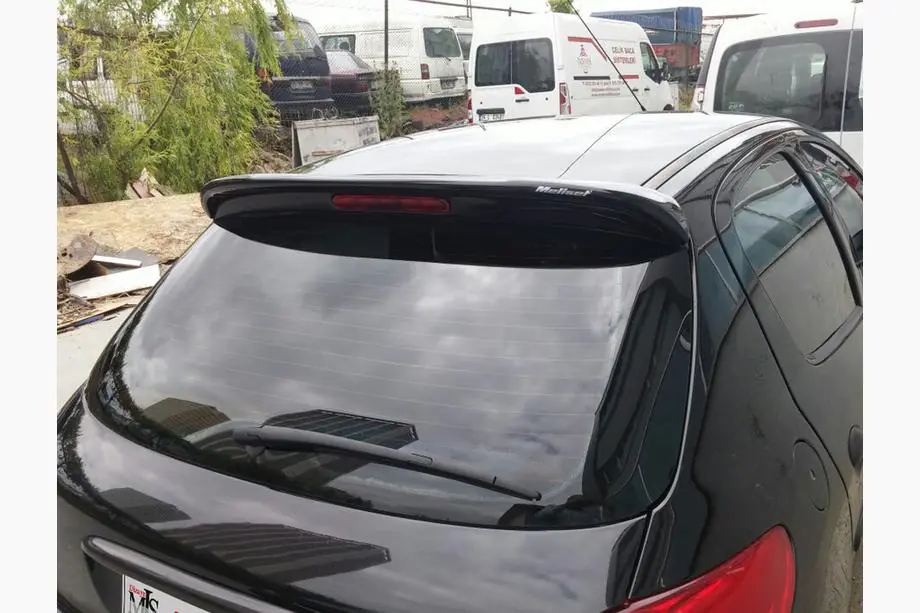 Peugeot 206 1998-2024 Upper Spoiler Meliset (primed for painting) Image